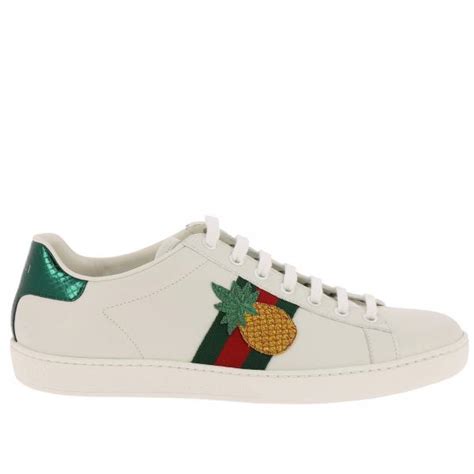 scarpe gucci con patch|Gucci shopping bag apple.